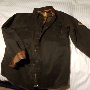 Flannel lined jacket, worn a couple times